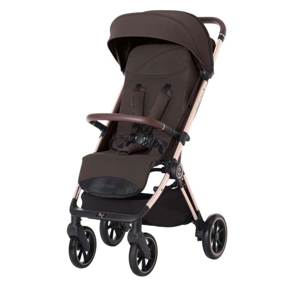 Прогулянкова коляска Espiro Flame (108 Intense Truffles) - фото | Интернет-магазин автокресел, колясок и аксессуаров для детей Avtokrisla