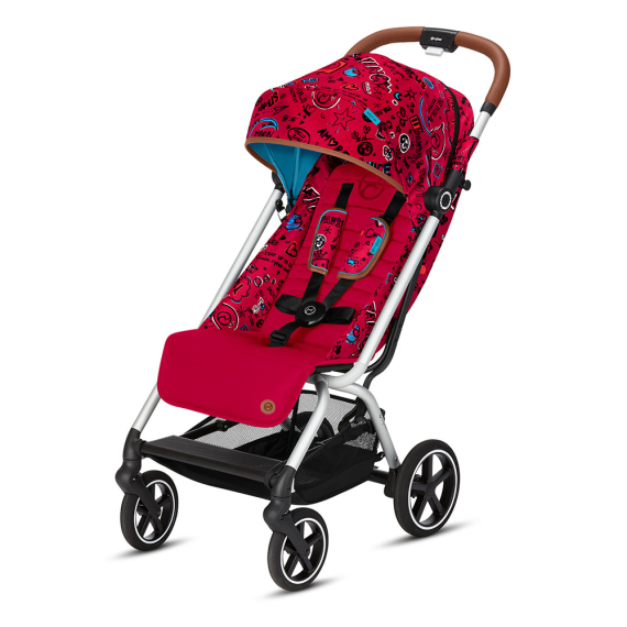 Прогулочная коляска Cybex Eezy S+ Values for life (Love red) - фото | Интернет-магазин автокресел, колясок и аксессуаров для детей Avtokrisla