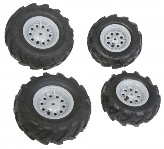 Набор надувных колес Rolly Toys rollyTrac Air Tyres (260х95 х2; 325х110 х2) УЦ - фото | Интернет-магазин автокресел, колясок и аксессуаров для детей Avtokrisla