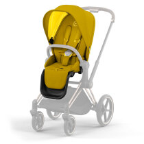 Чохол тканинний для прогулянкового блоку Cybex Priam New Generation (Mustard Yellow)
