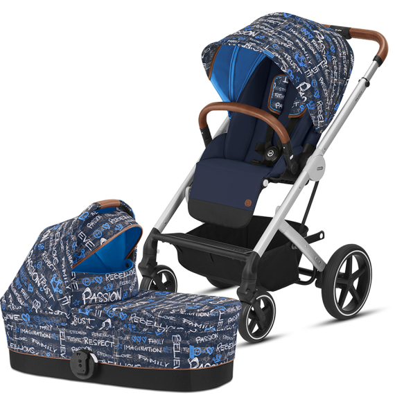 Универсальная коляска 2 в 1 Cybex Balios S Values For Life (Trust blue) УЦ - фото | Интернет-магазин автокресел, колясок и аксессуаров для детей Avtokrisla