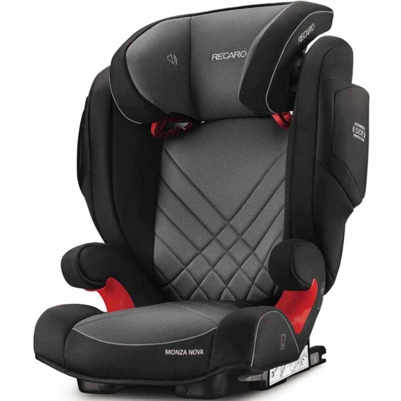 Автокресло RECARO Monza Nova 2 Seatfix (Carbon Black) - фото | Интернет-магазин автокресел, колясок и аксессуаров для детей Avtokrisla