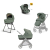 Модульна система 4 в 1 Inglesina Electa Darwin Infant Recline (Murray Green)