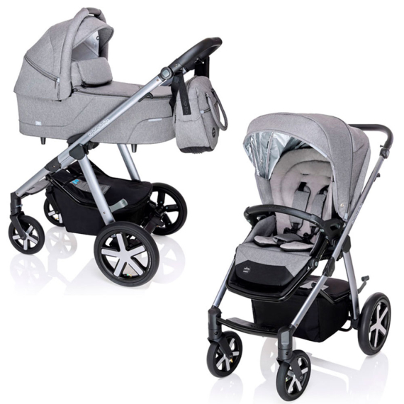(уц) Універсальна коляска 2 в 1 Baby Design Husky NR 2020 (07 Gray) - фото | Интернет-магазин автокресел, колясок и аксессуаров для детей Avtokrisla