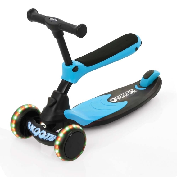 Самокат-велобіг Hauck Skootie (Neon Blue) - фото | Интернет-магазин автокресел, колясок и аксессуаров для детей Avtokrisla