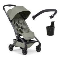 Прогулянкова коляска Joolz Aer 2 з бампером та підсклянником (Sage Green)