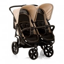 Прогулянкова коляска для двійнят Hauck Roadster Duo SLX (Caviar/Almond)