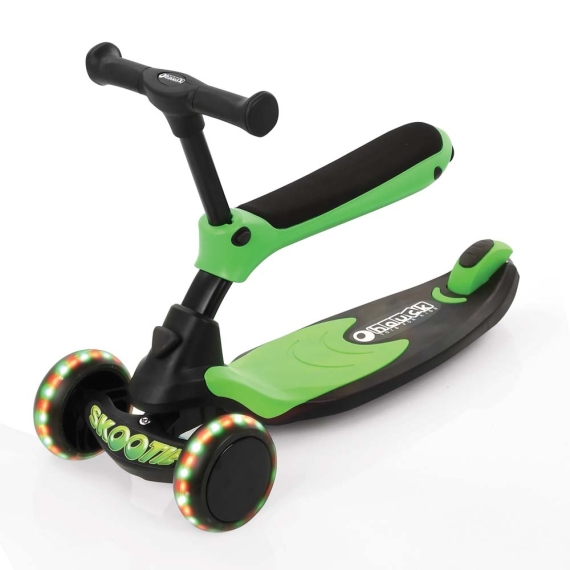Самокат-велобег Hauck Skootie (Neon Green) - фото | Интернет-магазин автокресел, колясок и аксессуаров для детей Avtokrisla