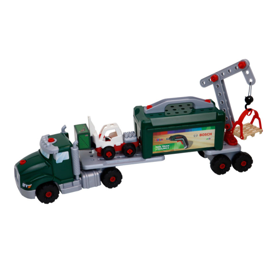 Детский конструктор BOSCH mini грузовик с шуруповертом Ixolino II - фото | Интернет-магазин автокресел, колясок и аксессуаров для детей Avtokrisla
