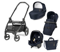 Коляска 3 в 1 Peg-Perego (Rock Navy)