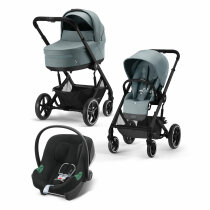 Універсальна коляска 3 в 1 Cybex Balios S  (BLK / Sky Blue)