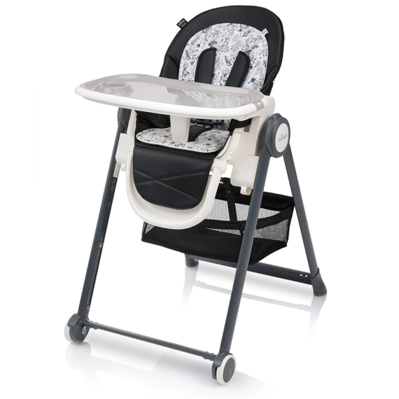 (уц) Стульчик для кормления Baby Design Penne (10 Black) - фото | Интернет-магазин автокресел, колясок и аксессуаров для детей Avtokrisla