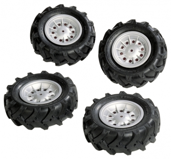 Набор надувных колес Rolly Toys rollyTrac Air Tyres (310х95 х4) УЦ - фото | Интернет-магазин автокресел, колясок и аксессуаров для детей Avtokrisla