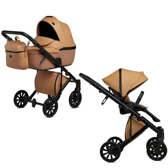 Универсальная коляска 2 в 1 Anex e/type (Caramel) - фото | Интернет-магазин автокресел, колясок и аксессуаров для детей Avtokrisla