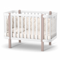 Дитяче ліжко Верес ЛД 5 Монако (капучино-білий)