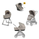 Модульна система 4 в 1 Inglesina Electa Darwin Infant Recline (Battery Beige)