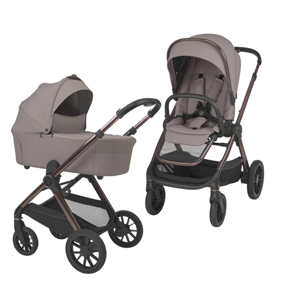 Універсальна коляска 2 в 1 Espiro Code 2026 (109 Unusually Taupe) - фото | Интернет-магазин автокресел, колясок и аксессуаров для детей Avtokrisla