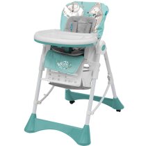 Стільчик для годування Baby Design Pepe New (05 Turquoise)