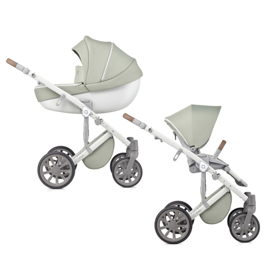 Универсальная коляска 2 в 1 Anex m/type (Minty) - фото | Интернет-магазин автокресел, колясок и аксессуаров для детей Avtokrisla