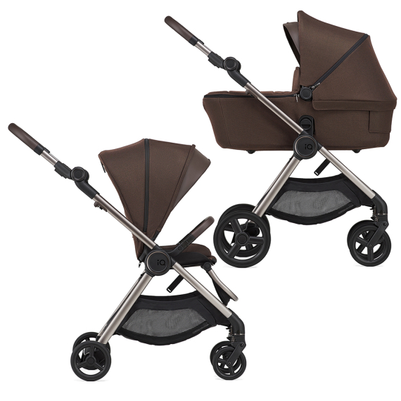 Універсальна коляска 2 в 1 Anex IQ new (Teddy) - фото | Интернет-магазин автокресел, колясок и аксессуаров для детей Avtokrisla