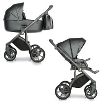 Універсальна коляска 2 в 1 Roan Bass Next (Perl Dark Grey)
