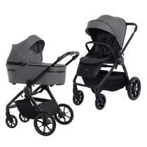 Універсальна коляска 2 в 1 Espiro Yoga 2025 (117 Gray Zen)