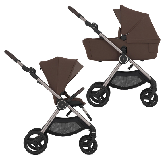 Універсальна коляска 2 в 1 Anex IQ (Brew) - фото | Интернет-магазин автокресел, колясок и аксессуаров для детей Avtokrisla