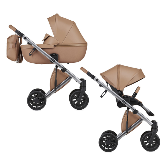 Универсальная коляска 2 в 1 Anex e/type (Sepia) - фото | Интернет-магазин автокресел, колясок и аксессуаров для детей Avtokrisla
