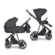 Універсальна коляска 2 в 1 Roan Ivi (Vintage Collection / Pixel Dark)