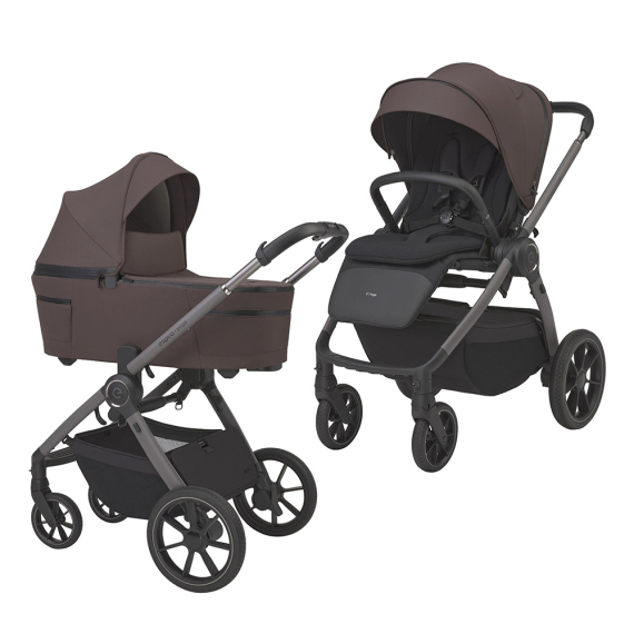 Універсальна коляска 2 в 1 Espiro Yoga 2026 (208 Essence of Chocolate) - фото | Интернет-магазин автокресел, колясок и аксессуаров для детей Avtokrisla