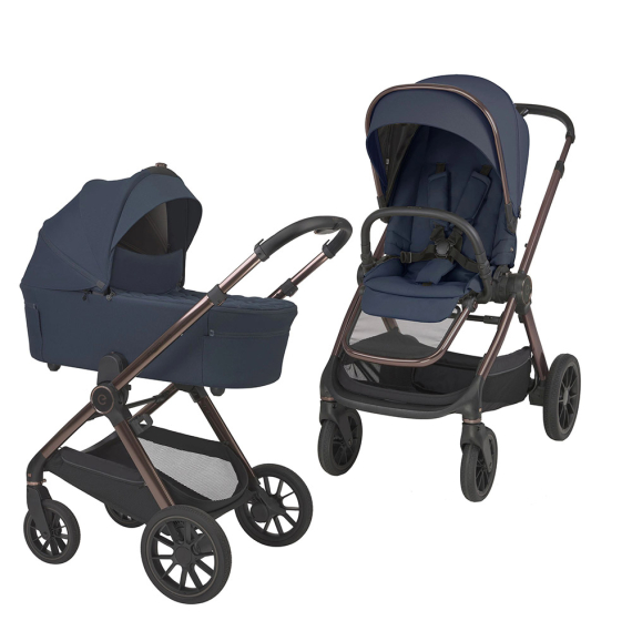 Універсальна коляска 2 в 1 Espiro Code 2026 (103 Elegant Navy) - фото | Интернет-магазин автокресел, колясок и аксессуаров для детей Avtokrisla