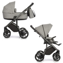 Універсальна коляска 2 в 1 Roan Bass Next (Titanium)