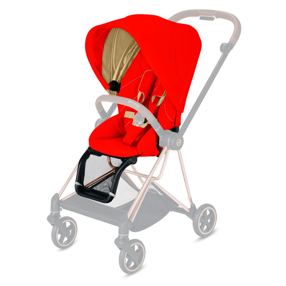 Комплект тканин для Cybex Mios (Autumn Gold burnt red) - фото | Интернет-магазин автокресел, колясок и аксессуаров для детей Avtokrisla