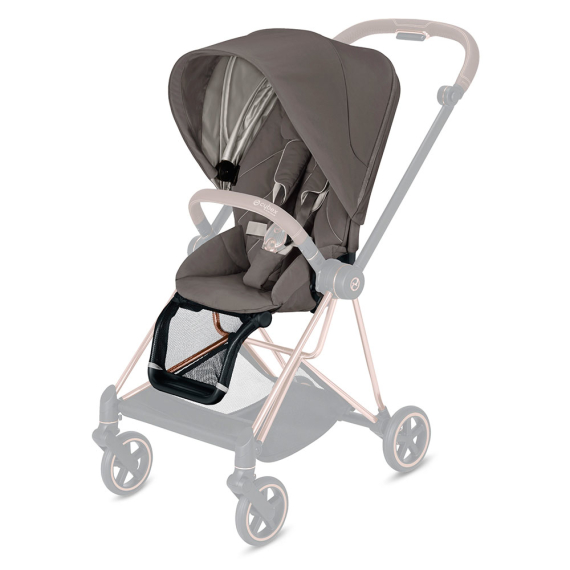 Комплект тканин для Cybex Mios (Soho Grey mid grey) - фото | Интернет-магазин автокресел, колясок и аксессуаров для детей Avtokrisla
