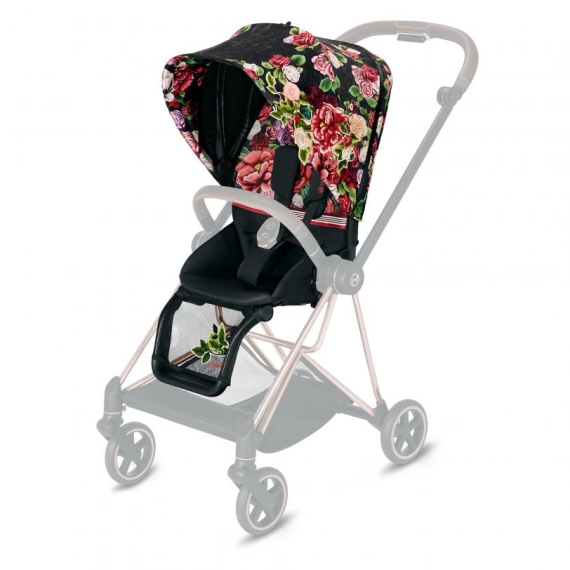Комплект ткани для Cybex Mios Spring Blossom (Dark) - фото | Интернет-магазин автокресел, колясок и аксессуаров для детей Avtokrisla