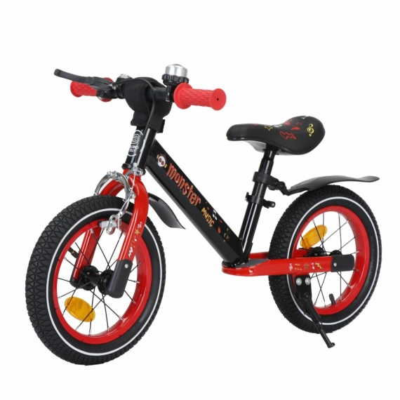 Біговел BALANCE TILLY 12" Monster T-212529 (Red) - фото | Интернет-магазин автокресел, колясок и аксессуаров для детей Avtokrisla