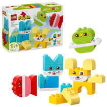 Конструктор LEGO DUPLO My First Чарівні творчі домашні улюбленці 3 в 1, 24 Деталі