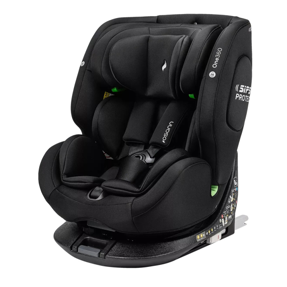 Автокрісло Osann One360 i-Size (All Black) - фото | Интернет-магазин автокресел, колясок и аксессуаров для детей Avtokrisla