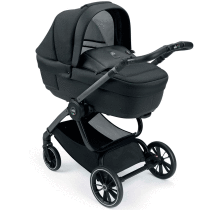 Універсальна коляска 2 в 1 CAM TECHNO SOUL (чорний / сірий)