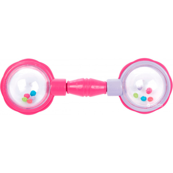 Погремушка Canpol Babies  штанга (Розово-фиолетовая) - фото | Интернет-магазин автокресел, колясок и аксессуаров для детей Avtokrisla