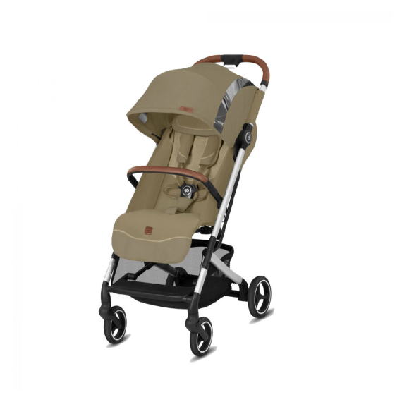 Прогулочная коляска GB Qbit+ All-City Fashion B (Vanilla beige beige) - фото | Интернет-магазин автокресел, колясок и аксессуаров для детей Avtokrisla
