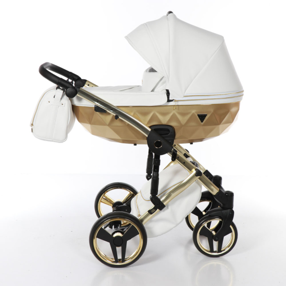 Универсальная коляска 2 в 1 Junama Diamond Mirror (Satin 06) - фото | Интернет-магазин автокресел, колясок и аксессуаров для детей Avtokrisla