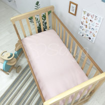 Простирадло дитяче Маленька Соня 60х120 см (темна пудра)