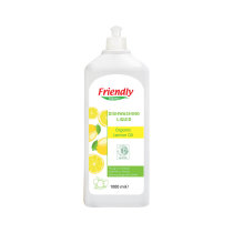 Органічний засіб для миття посуду FRIENDLY ORGANIC, Лимонний сік, 1000 мл
