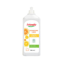 Органічний засіб для миття посуду FRIENDLY ORGANIC, Апельсинове масло, 1000 мл