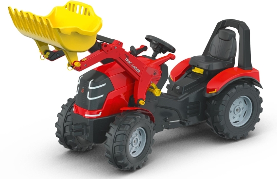 Трактор с ковшом Rolly Toys rollyX-Trac Premium (красно-желтый) - фото | Интернет-магазин автокресел, колясок и аксессуаров для детей Avtokrisla