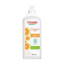 Органічний засіб для миття посуду FRIENDLY ORGANIC, Апельсинове масло, 500 мл