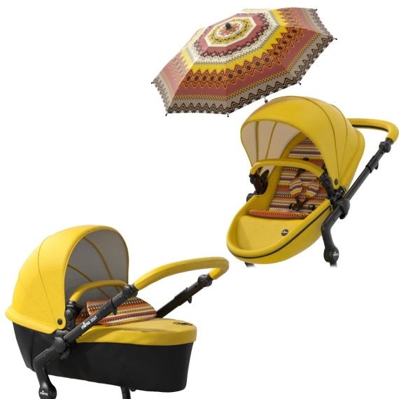 Базовый набор к коляске MIMA Xari (Yellow) - фото | Интернет-магазин автокресел, колясок и аксессуаров для детей Avtokrisla