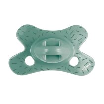 Пустушка силіконова Difrax Natural, 0-6 міс (Sage sprinkles)