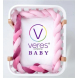 Бампер-коса Baby Veres Pink Gradient 120х15 см